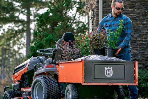 12 Cu. Ft. Steel Swivel Dump Cart